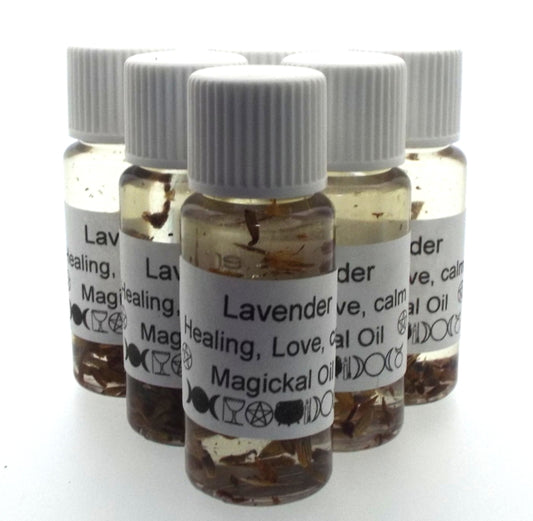 10ml Lavender Herbal Spell Oil Healing Love Calm