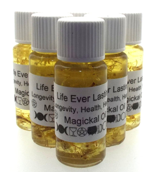 10ml Life Ever Lasting Herbal Spell Oil Health Healing