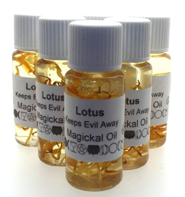 10ml Lotus Herbal Spell Oil Keeps Evil Away