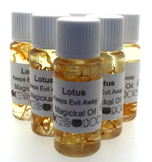 10ml Lotus Herbal Spell Oil Keeps Evil Away