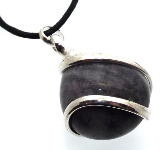 Lucky Dip Gemstone Coiled Pendant