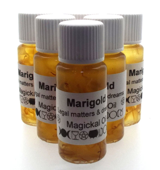10ml Marigold Herbal Spell Oil Legal Matter Dreams