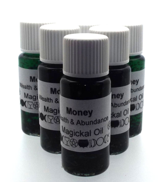 10ml Money Herbal Spell Oil Wealth and Abundance
