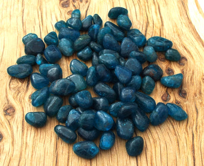 50gms Neon Apatite Small AAA Grade Tumblestone Pack