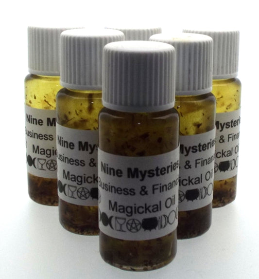 10ml Nine Mysteries Herbal Spell Oil Business Finances