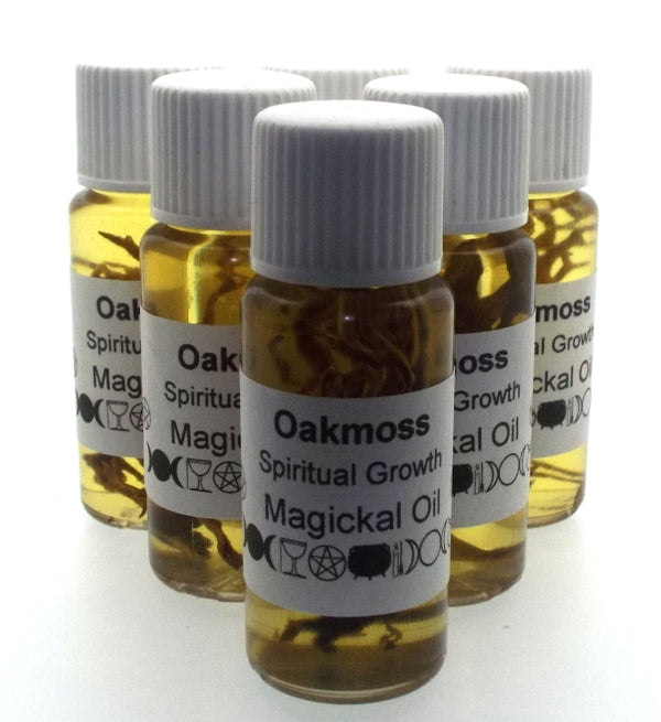 10ml Oak Moss Herbal Spell Oil Spiritual Growth