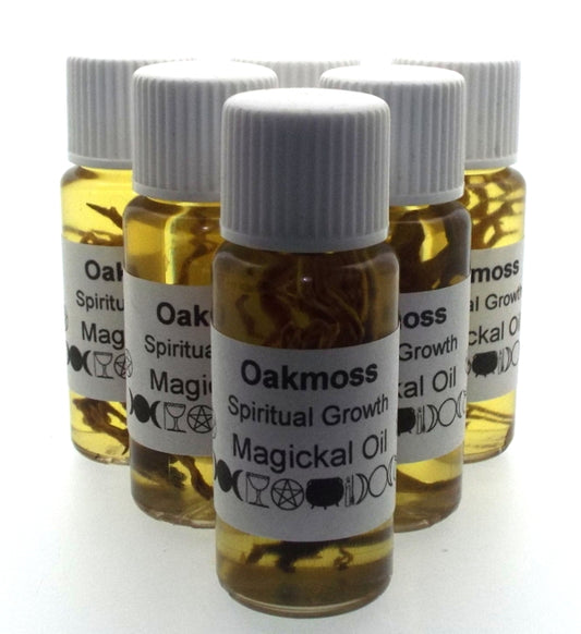 10ml Oak Moss Herbal Spell Oil Spiritual Growth