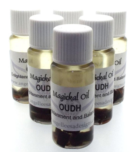 10ml Oudh Herbal Spell Oil Enlightenment and Balance