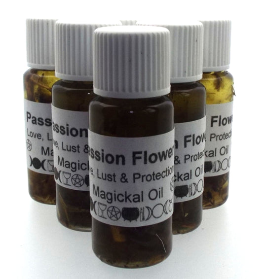10ml Passion Flower Herbal Spell Oil Love Lust Protection