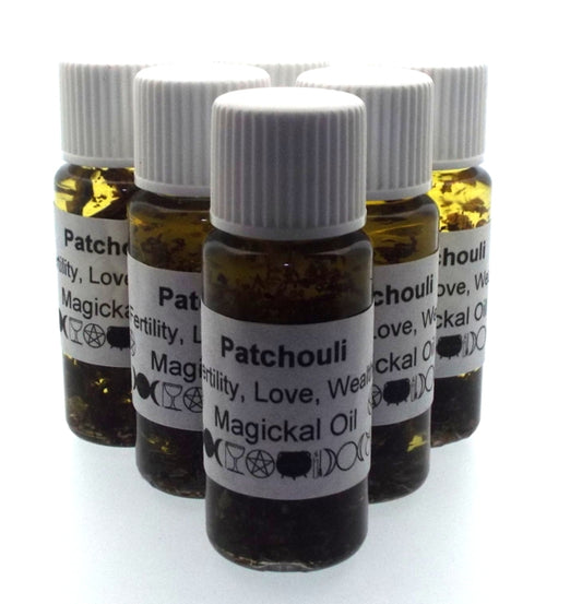 10ml Patchouli Herbal Spell Oil Fertilty Love Wealth