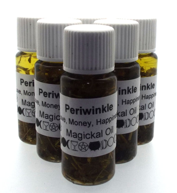 10ml Periwinkle Herbal Spell Oil Love Money Happiness