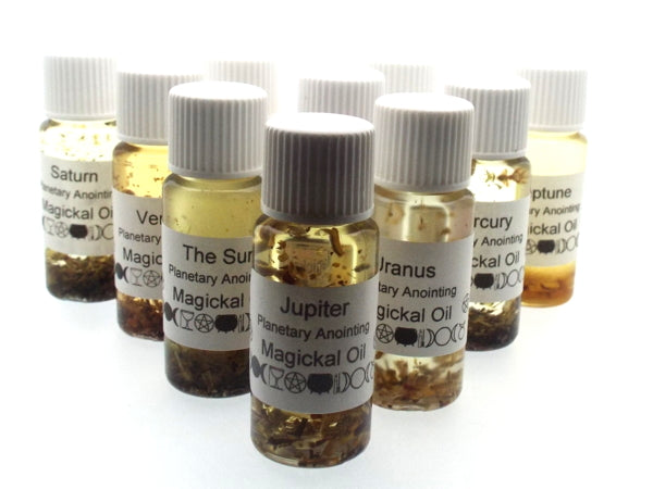 Full set of Ten 10ml Planetary Oils