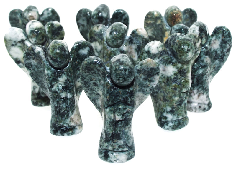 Preseli Bluestone Carved Gemstone Mini Angel