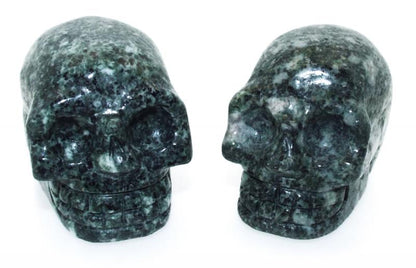 Preseli Bluestone Gemstone Carved Mini Skull