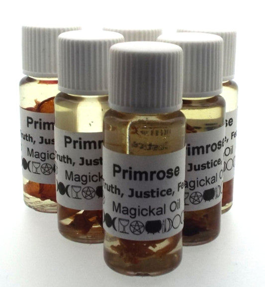 10ml Primrose Herbal Spell Oil Truth Justice Fear