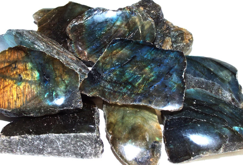 1 x Medium Labradorite Raw Gemstone