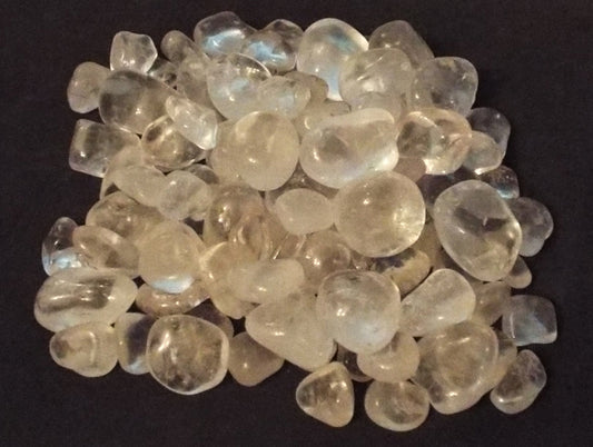 250gms Rock Crystal Tumblestone Pack