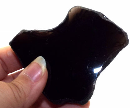 Black Obsidian Scrying Mirror 2