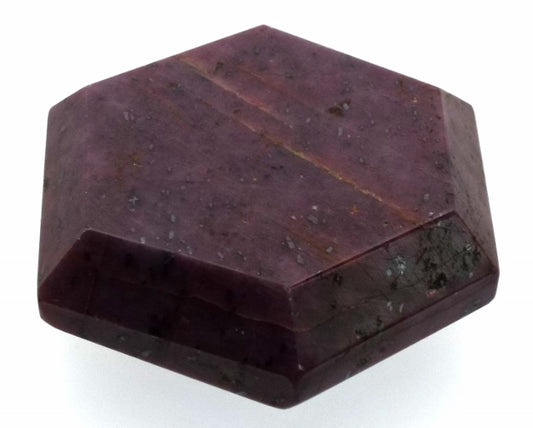 Indian Ruby Hexagon Shaped Specimen 1