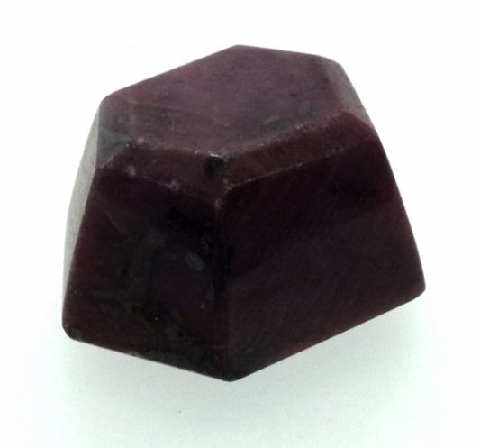 Indian Ruby Hexagon Shaped Specimen 11