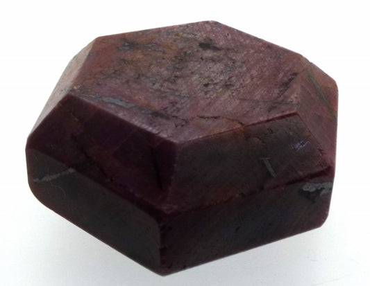 Indian Ruby Hexagon Shaped Specimen 7