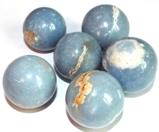 Angelite Gemstone Sphere 28mm