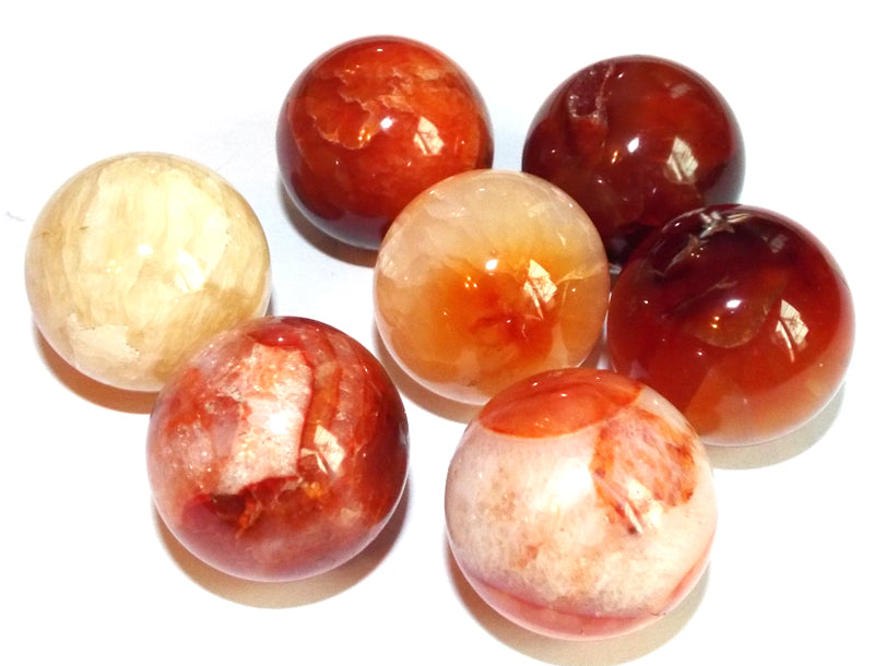 Carnelian Gemstone Sphere 24mm
