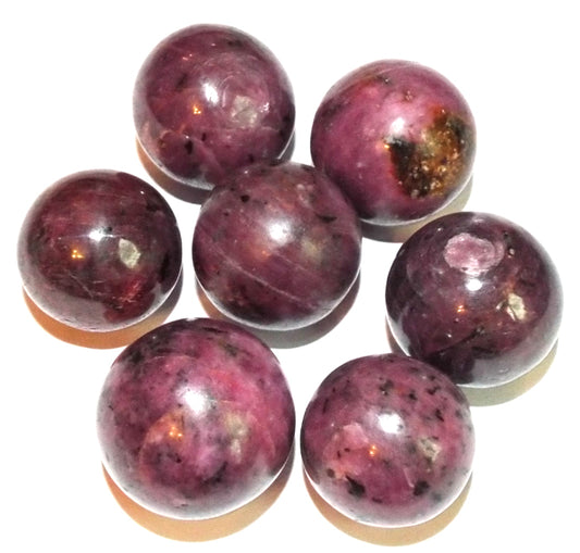 Ruby Gemstone Sphere 23mm
