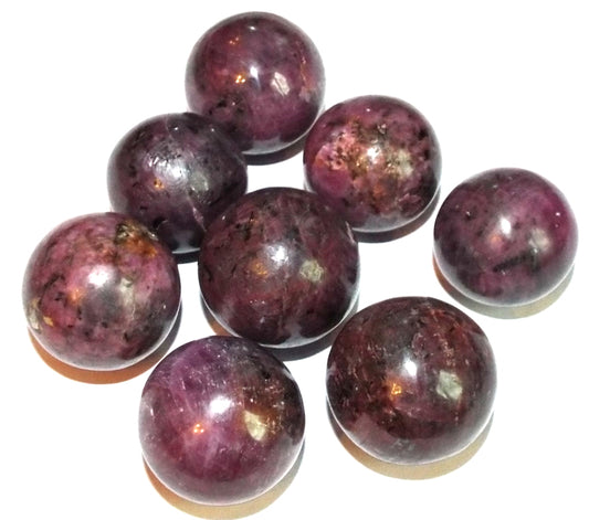 Ruby Gemstone Sphere 26mm