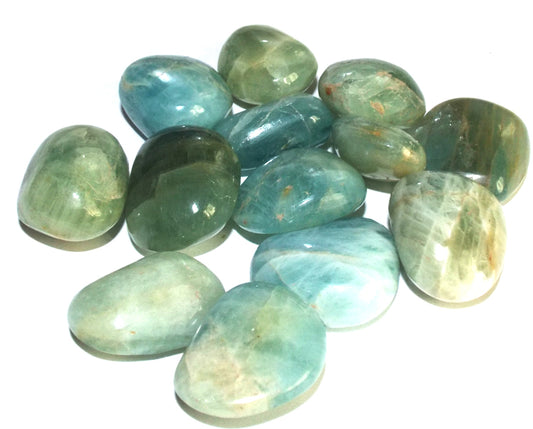 1 x Large Aquamarine Tumblestone