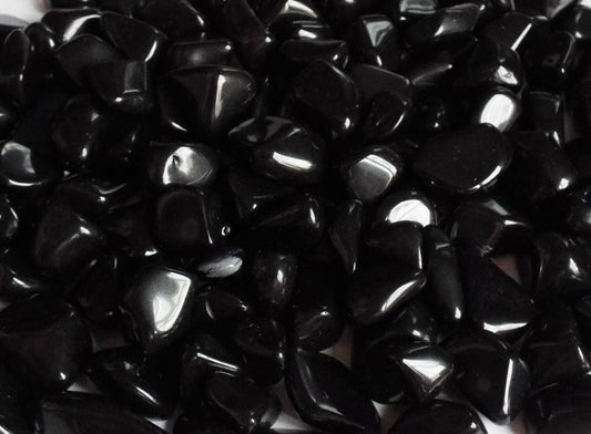 1 x Small Black Obsidian Tumblestone