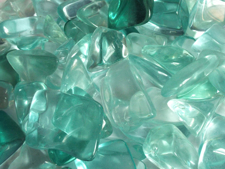 250gms Blue Obsidian Tumbled Gemstones