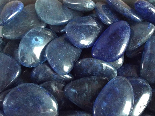 1 x Blueberry Quartz Smoothie Tumblestone