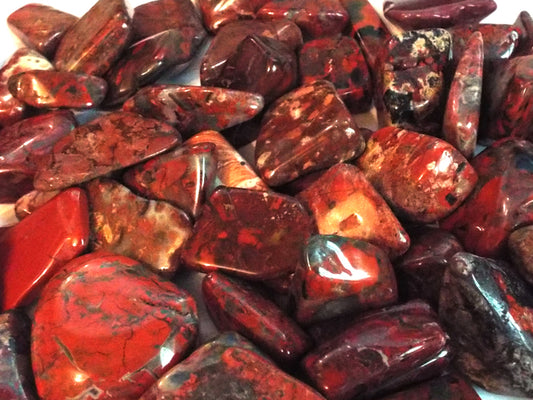 1 x Brecciated Jasper Tumblestone