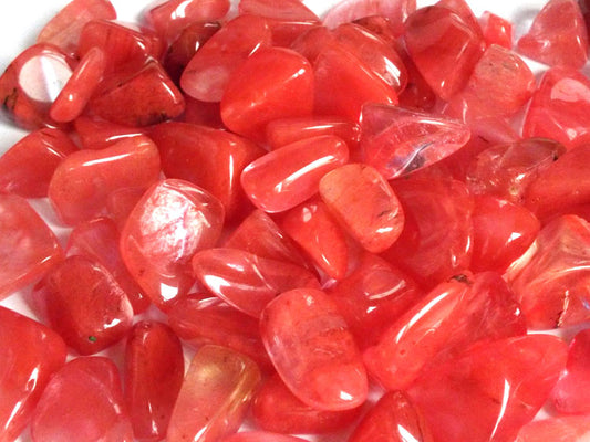 1 x Cherry Quartz Tumblestone