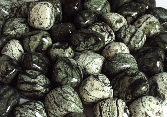 1 x Chrysotile Serpentine Tumblestone