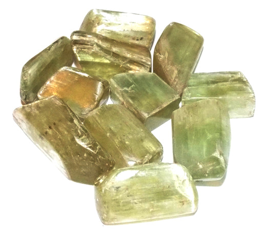 1 x Medium Hiddenite Tumblestone
