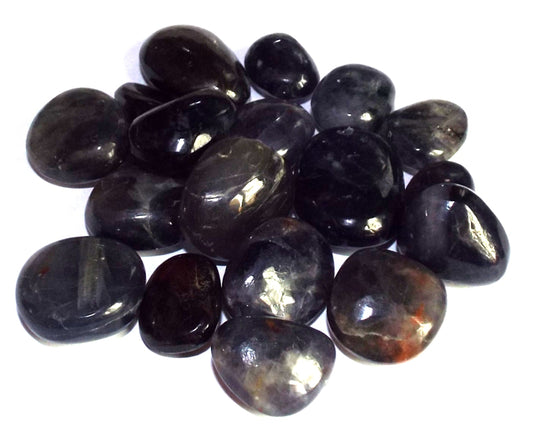 1 x Small Iolite Water Sapphire Tumblestone