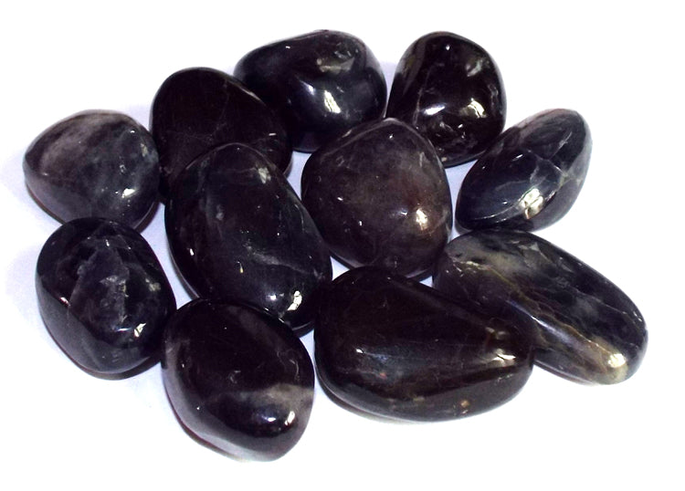 1 x Extra Large Iolite Water Sapphire Tumblestone