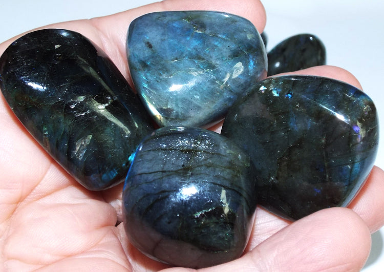 1 x Extra Large Labradorite Tumblestone