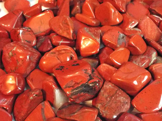 1 x Red Jasper Tumblestone