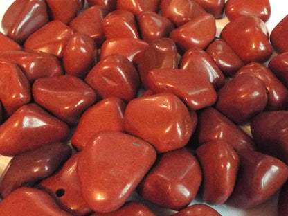 1 x Red Jasper Tumblestone