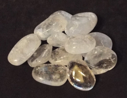 1 x Rock Crystal Tumblestone