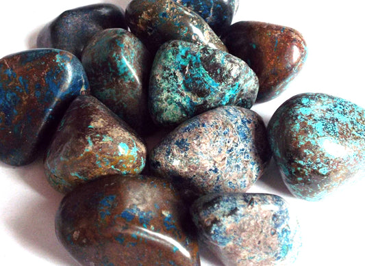 1 x Shattuckite Tumblestone