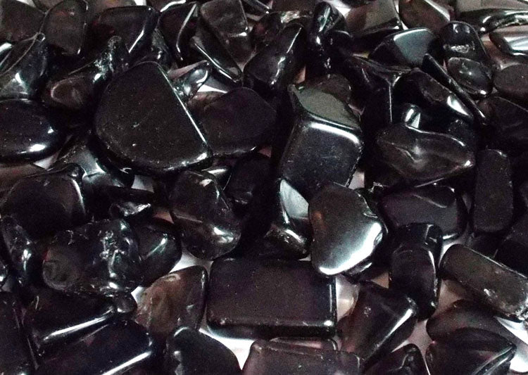 1 x Smoky Obsidian Tumblestone