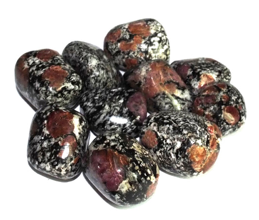1 x Small Spinel in Matrix Tumblestone