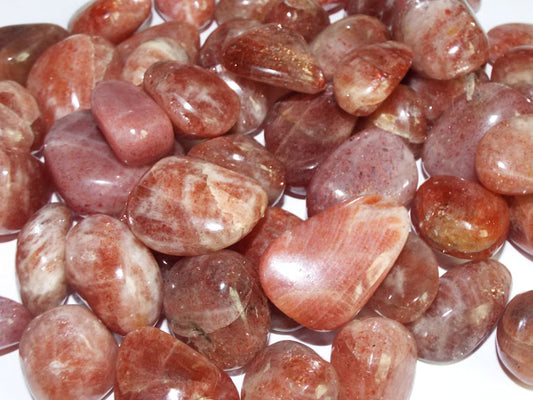 1 x Small Sunstone Tumblestone