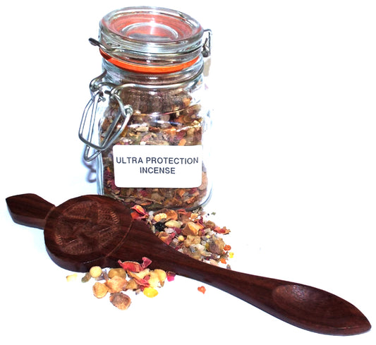 40gms Ultra Protection Incense Resin in Jar with Spoon