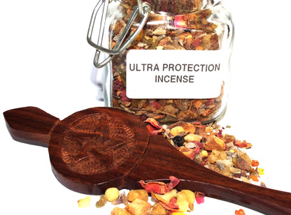 40gms Ultra Protection Incense Resin in Jar with Spoon