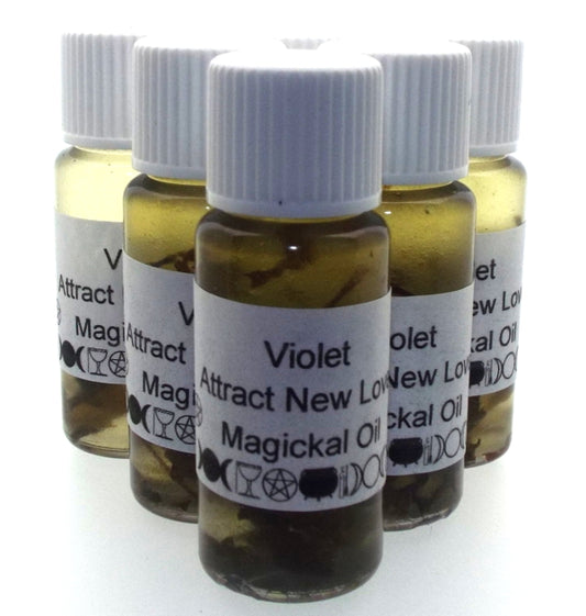 10ml Violet Herbal Spell Oil Attract New Love